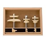 Buy 2 Flute Cove Raised Panel Router Bit With Roundover Stile & Rail Cutters - 3... by Stone Mountain&node=228013