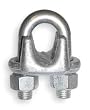 Dayton 2VKJ7 Wire Rope Clip, Iron, 9/16 In