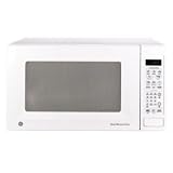 White GE Appliances 1.8 cu. ft. 1100 watt Countertop Microwave JES1855PWH