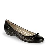 NATURALIZER Women's Diara (Black Leather 12.0 W)
