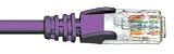 0.5m Violet Cat5e Network Cable
