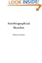 Autobiographical Sketches