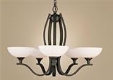 5 Light Chandelier - Oil Rubbed Bronze