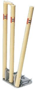 Amber Sports Spring Loaded Stump Set