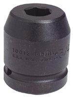 Proto 10035 1" Drive 2-3/16" 6-Point Standard Length Impact Socket