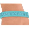 Ovarian Cancer Awareness "Unite to Fight" Wristband Adult Size