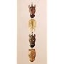 Animal Masks Wall Plaque