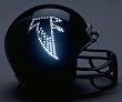Atlanta Falcons Throwback Fiber Optic Mini Helmet - Football Sports Merchandise