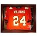Tampa Bay Buccaneers Mahogany Snap On Jersey Display Case