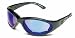 Sporting Goods : Body Specs BSG-Black frame Blue Thunder Lens Goggle Sunglasses