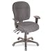 ALERA / ALEWR42FB60B / Wrigley Series Mid-Back Multifunction Chair with Gray Upholstery / Sold as 1 EA