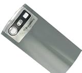 Blackberry 8110 8120 8130 Grey Titanium Back Battery Door