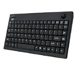 Adesso 2.4 GHz RF Wireless Mini Trackball Keyboard (WKB-3100UB)