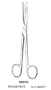 [Itm] Beveled Blades, Straight, Bl/Bl, 6", 15 cm [Acsry To]: Diss. Scissors, Mayo... see description