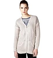 Limited Collection Pure Cotton Open Knit Cardigan