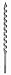 IRWIN 47417 1-1/16 by 17-Inch, Tubed Long Ship Auger