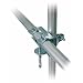 Trixie 4413 Gel�nder-Klemme mit Teleskopstange