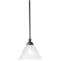 Thomas Lighting SL824123 Cambridge Mini Pendant, Colonial Bronze