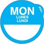 Daydots SupeRemovable Peel E-Z Monday 10132-01-31