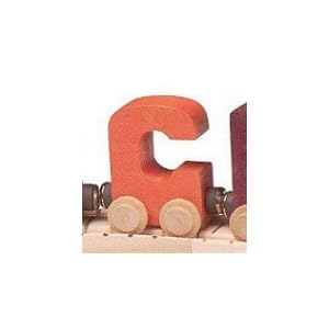 NameTrain Bright Finish Letter Cars - C by 