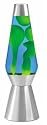 Lava GrandeTM -Lava Lamp Yellow Wax with Blue Liquid Retro Lamp Lava Grande