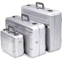 Zero Halliburton 101 Photo-Video Aluminum Case - Silver (outside dimensions: 9 x 16 x 7.75")