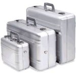 Zero Halliburton 100 Photo-Video Aluminum Case - Silver (outside dimensions: 9 x12 x 5")