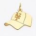 14K New York Mets Sm Baseball Cap Charm
