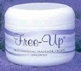 Free-Up Massage Cream Unscented 16 oz.