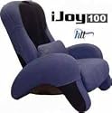 Electronic Massage Chair: Interactive Health iJoy Blue Denim