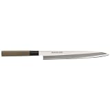 Click here to buy Bunmei 10-1/2-Inch Yanagi Sashimi Knife by Yoshikin.