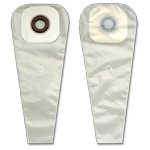 Hollister 1 Piece Drainable Ostomy Pouch With Karaya 5 Ring 1 3/8"Opening Transparent - Pack of 10