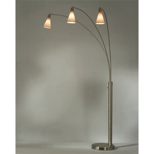 Nova Lighting & Decor - Coronet 3-Light Arc Floor Lamp