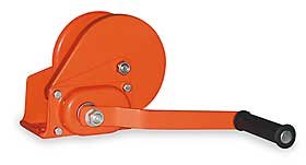 Winch,Brake,1500 Lb Single Line Pull Dayton 1DJN2 by Dayton