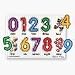 Melissa & Doug Peg Puzzle - SEE INSIDE NUMBERS