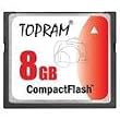 TOPRAM 8GB CF Compact Flash Memory Card