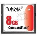 TOPRAM 8GB CF Compact Flash Memory Card