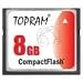 TOPRAM 8GB CF Compact Flash Memory Card