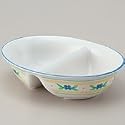 Pfaltzgraff Summer Breeze Divided Vegetable Dish Bowl