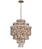 Corbett Lighting 142-413 Dolcetti 13 Light Two Tier Chandelier in Dolcetti Silver