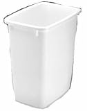 Rubbermaid #2805-00WHT 21QT White Wastebasket
