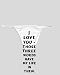 White Thong with I love you - those three words have my life in them.