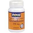 L-Glutathione by NOW Foods - Mental Fitness (250 mg - 60 Vegeterian Capsules)