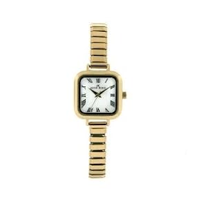 AK Anne Klein #10/9350MPGB Women's Gold Tone Expansion Bracelet Watch