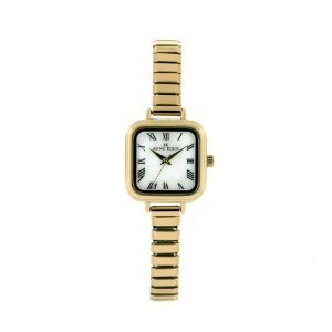 AK Anne Klein #10/9350MPGB Women's Gold Tone Expansion Bracelet Watch