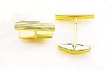 14kt Yellow Gold Bullet Cuff Links