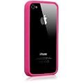 Pink Bumper Case Skin Cover for Apple iPhone 4 4G Keep Talking Accessories