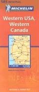 City Travel Guides Discounted  Books : Michelin Western USA/Western Canada Map No. 585 (Michelin Maps)