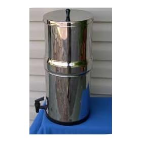 Water Filter Pour Through Drinking Water Filter - Stainless Steel