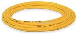 Tubing, 1/4 In OD, Nylon, Yellow, 100 Ft